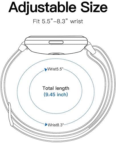 Lamshaw Compatible Replacement Band for Polar Ignite 3, Adjustable Nylon Strap Accessories for Polar Ignite 2