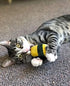 munchiecat Sushi Catnip Toy for Cats, USA Made, Engaging Design for Pouncing and Play, 4-Pc Rainbow