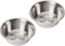 Stainless Steel Pet Bowls Set, 12 OZ Food and Water Dishes for Cats and Dogs, Set of 2