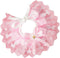 Dog Cat Collars - Flower Bow Lace Pet Bib Saliva Towel Round Neck Scarf, Sweet Lace Bib for Pet Birthday Dress Up