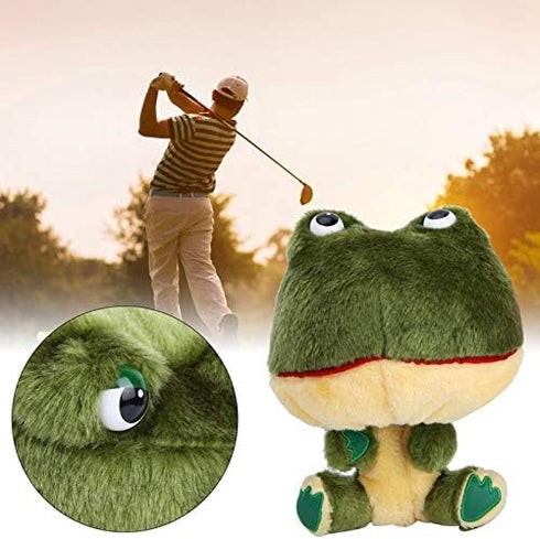 Plush Golf Head Covers Club Protective Driver Headcover in Frog Shape