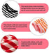 Geyoga 6 Pieces Dog Striped T-Shirt Cotton Breathable Pet Apparel for Small to Medium Dogs (M)