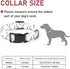 Dog Collar, Cute Dog Collar for Small Medium Large Dogs, Personalized Adjustable Soft Pet Collars with Quick Release Buckle for Walking Running, Cute Boho Leaf