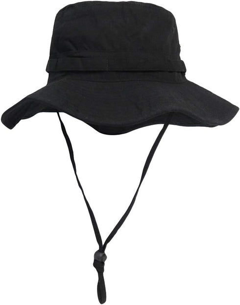 Wide Brim Bucket Hat for UV Protection, Fishing, Hiking, Safari - Unisex Outdoor Hats