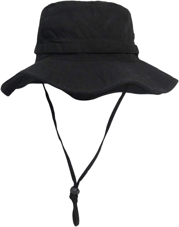 Wide Brim Bucket Hat for UV Protection, Fishing, Hiking, Safari - Unisex Outdoor Hats