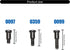 ZONEBEST 12428 Sturdy Metal Screw Accessories for Remote Controlled Toy Car Providing Secure Connection and Easy