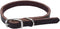 Coastal Pet Circle T Latigo Leather Town Dog Collar, 3/8" x 12"