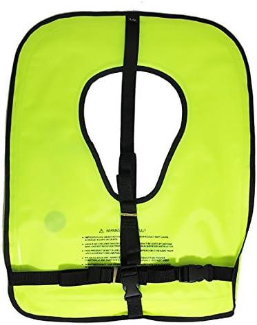 Scuba Choice Adult Neon Yellow Snorkel Vest, X-Large