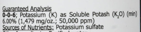 Brightwell Aquatics Florin K, Concentrated Potassium Source for All Planted Aquariums, 500 ml