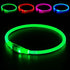 Led Dog Collar - BSEEN USB Rechargeable Flash Necklace Light for Pet Safety, Green