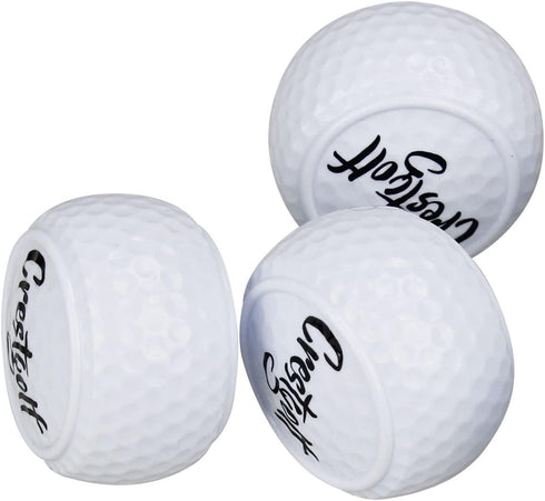 Youngy Portable Flat Shaped Golf Ball Putting Training Aid Lightweight Golf Practice Balls