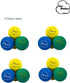 Sky Bounce Color Rubber Handballs for Recreational Handball, Stickball, Racquetball, Catch, Fetch, 2 1/4-Inch,
