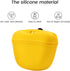 AUDWUD Silicone Dog Treat Pouch - Clip on Portable Training Container with Magnetic Buckle and Waist Clip, No BPA