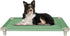 Acrimet Cooling Elevated Pet Dog Bed Cot, Washable Breathable Mesh Fabric, Stainless Steel Frame, Indoor & Outdoor,