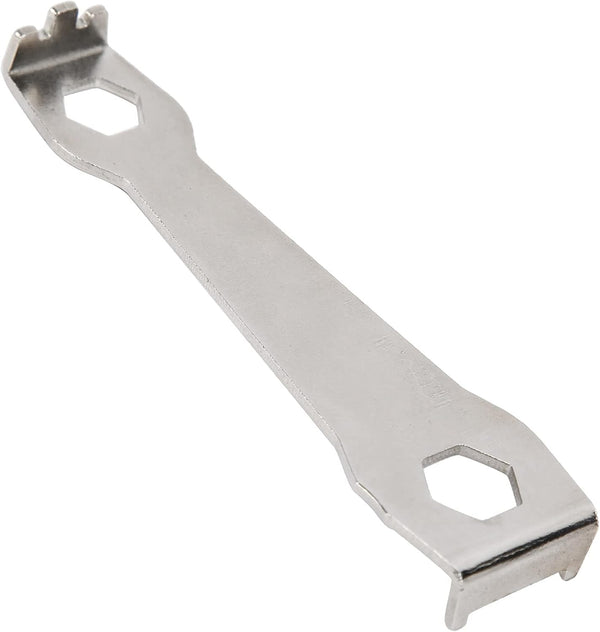 VGEBY Chainring Nut Tool - Bike Crank Removal Wrench, Multifunction Stainless Steel Repair Hardware