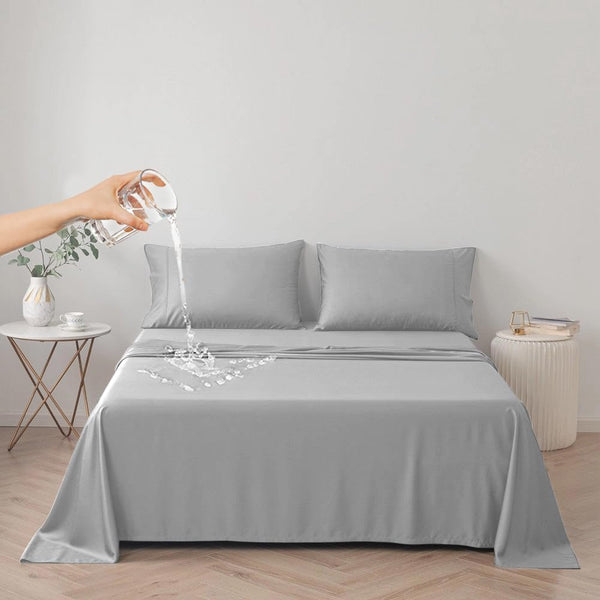 DUJUIKE Waterproof Bed Cover for Dogs and Cats - Pet Hair Resistant Bed Sheet Cover, 100% Waterproof Breathable Fabric,