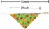2 Pack Thanksgiving Dog Bandana Reversible Triangle Bibs for Dogs, Cats, and Pets