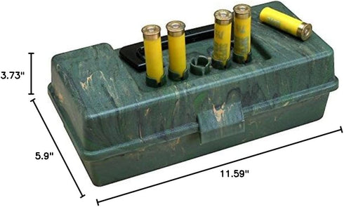 MTM 50-Round 20-Gauge Shotshell Case, USA Made, Wild Camo, SF-50-20-09