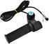 Waterproof Electric Bike Grip, 1 Pair Throttle Handlebar Grip with LED Display for Electric Cars, Bikes, Scooters