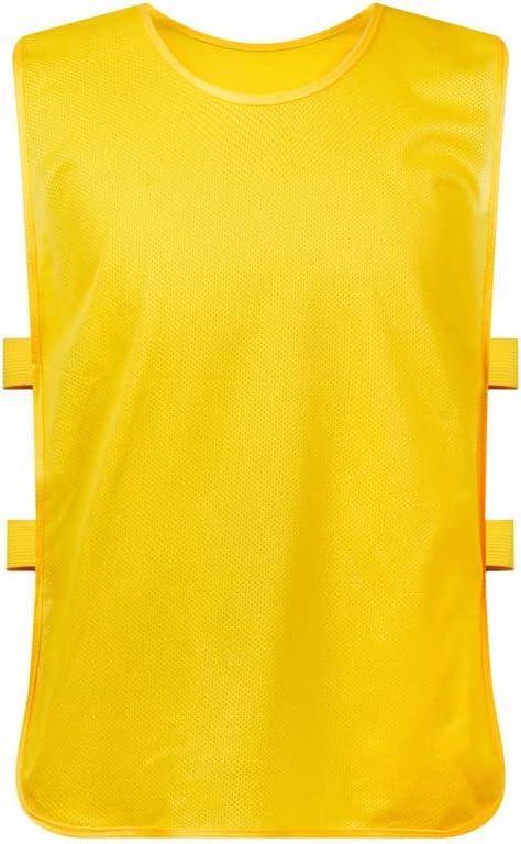 TopTie Scrimmage Training Vests Soccer Bibs Sports Pinnies for Adult/Young
