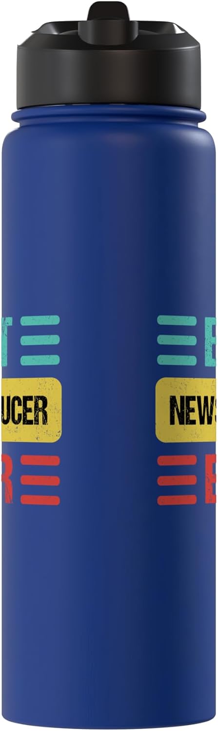 News Producer Shirts & Gifts News Producer Stainless Steel Insulated Water Bottle