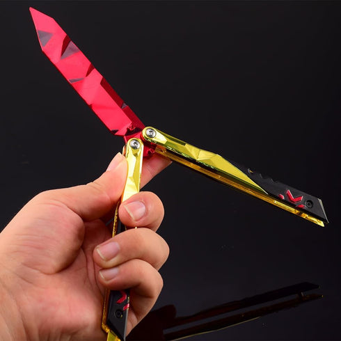Superbuybox Game Sword Karambit Knife, Martial Arts Game Collection Keychain, Desk Decoration Gift