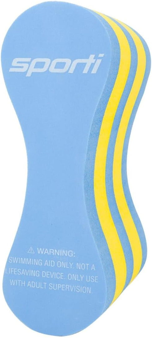 Sporti Pull Buoy for Beginners, Women & Men, 5-Layer EVA Leg Float, Pool Training Aid