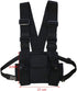 Multi-Pocket Chest Rig Bag Utility Vest Chest Bag for Men Hands Free Radio Front Pack Pouch Hip Hop Chest Pack Functional Tactical Harness for Women Running Exercise Hiking Camping