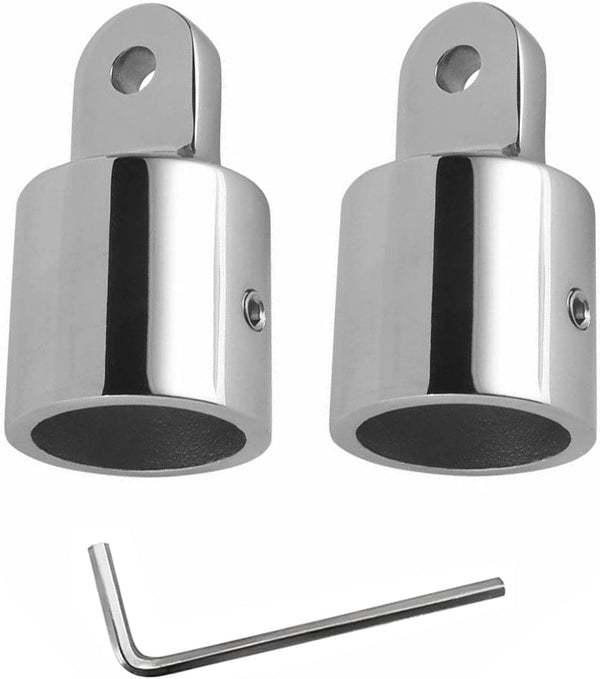 SHENGHUISS Bimini Top Cap Eye End Boat Fitting, Stainless Steel 316 Marine Hardware with L Shape Hex Key