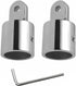 SHENGHUISS Bimini Top Cap Eye End Boat Fitting, Stainless Steel 316 Marine Hardware with L Shape Hex Key