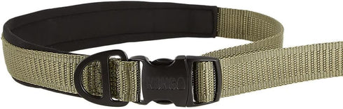 KONG Comfort Ultra Durable Traffic Padded Handle Hands-Free Quick Control Leash - 6' (Green)