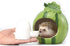 Dahey Drinking Water Feeder, Ceramics Silent Bottle Waterer for Small Pets, White, 8Oz