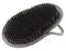 G.B.S Pocket Palm Brush - Portable Comb Massager for Pet Hairs, Black, Pack of 2