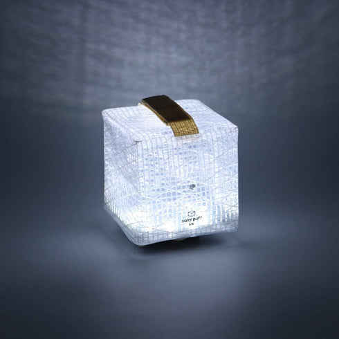 Outdoor Solar-Powered Light - Inflatable LED Lantern, Waterproof, Portable