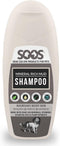 Soos Pet Dog Shampoo for Cats and Pets, Mineral Rich Mud, Fast Absorbing Skin Cooling First Aid (250ml)