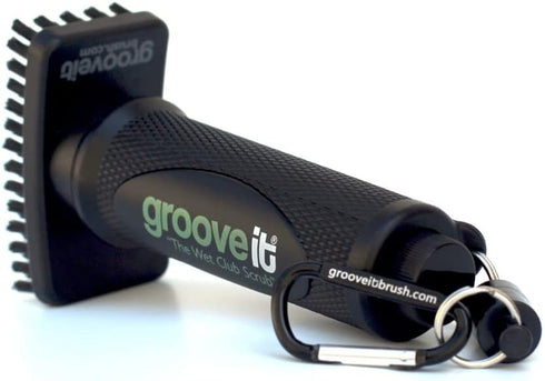 Grooveit "The Wet Club Scrub Golf Water Brush - Anti-Leak Design with Magnetic Brush and 3 Year Warranty