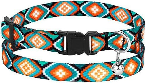 CollarDirect Cat Collar Breakaway - Set of 2 PCS with Removable Bell