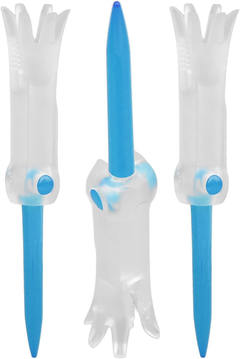 Pilipane Foldable Training Golf Tee, 3.3in Professional Golf Tees, Pack of 3 Anti Flying Accessories