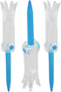 Pilipane Foldable Training Golf Tee, 3.3in Professional Golf Tees, Pack of 3 Anti Flying Accessories