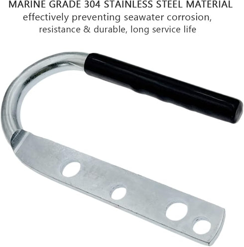Trailer Coupler Lift Handle Grip, 7.3"x3.9" Hardware Accessories for Fishing, Sailboat, Ski Boat