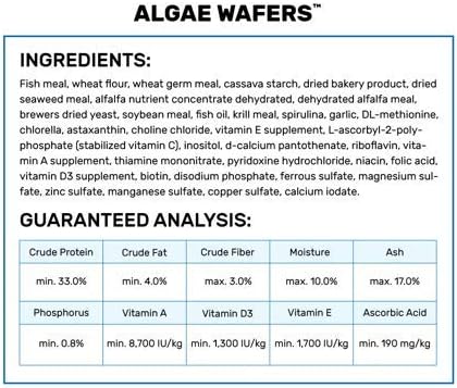 Hikari Algae Wafers for Pets; 0.70-Ounce