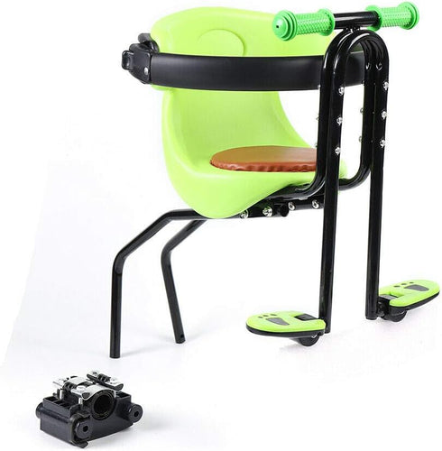 20kg TFCFL Front Child Bike Seat Baby Chair with Nonslip Handrails, Upthehill Full Fence Front Mount Baby Carrier Seat