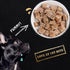 Organic Freeze Dried Dog & Cat Treats - Single Ingredient, Grain Free Food Toppers, Salmon, 3.5 oz Bag