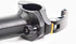 Left Folding Stem Aluminum Alloy 25.4mm×25.4mm Adjustable Stem with Teeth, Folding Riser Stem Set Bicycle Accessories