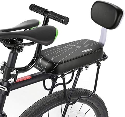 WANLIANG Bicycle Rear Seat Handle, Mountain Bike Road Bicycle Handlebar Armrest Accessories (Bend)