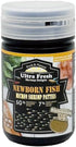 50% Ultra Fresh Baby Fish Food with Sword Prawn Shrimp, Slow Sinking, Substitute for Brine Shrimp - For Fry Health