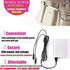 Women's & Men's USB Heated Gloves, Winter Hands Warm Laptop Gloves, Full & Half Fingerless Design