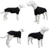 Lovelonglong Pet Clothing Dog Costumes Basic Blank T-Shirt Tee for Large Dogs, Black XXXXL