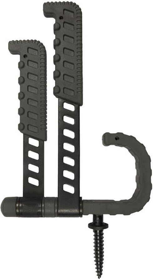 HAWK Tactical Trio Tree Hook, Durable Hunting Accessories Hanger with 2 Rotating Arms & 1 J-Hook
