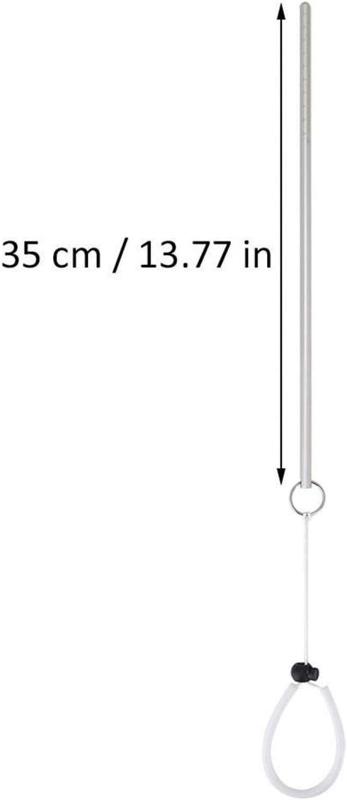 13.77 Inches Scuba Diving Stick, Aluminium Alloy Diving Pointer Lobster Tickle Pointer Stick with Measurement Noise